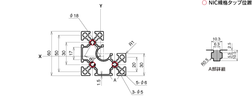 ファンネル　アクリスタスリム アルミCNC】エアファンネル50mm黒PWKビッグキャブ用タクト